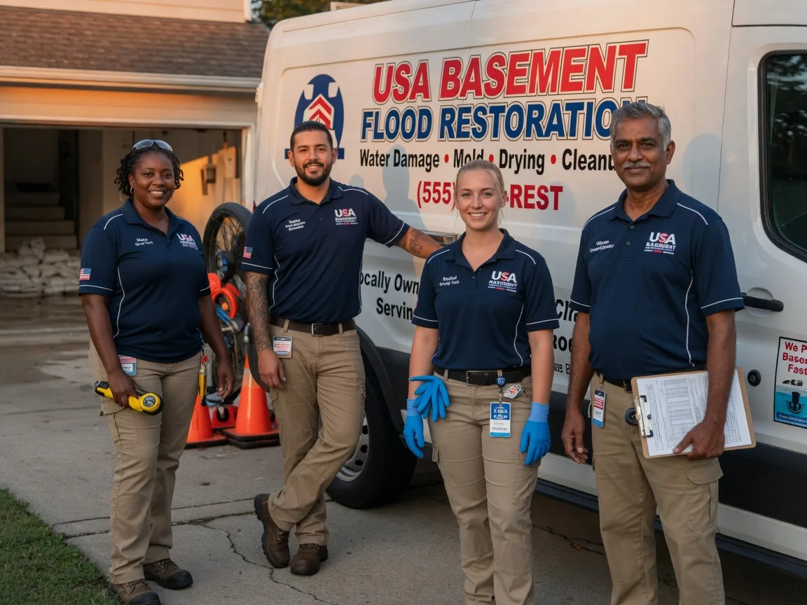 Basement Flood Cleanup company in Tower Hill, IL